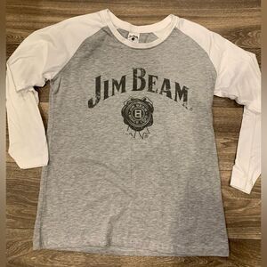 Jim Beam ladies long sleeve tee shirt.  Size: XL.  NWOT.